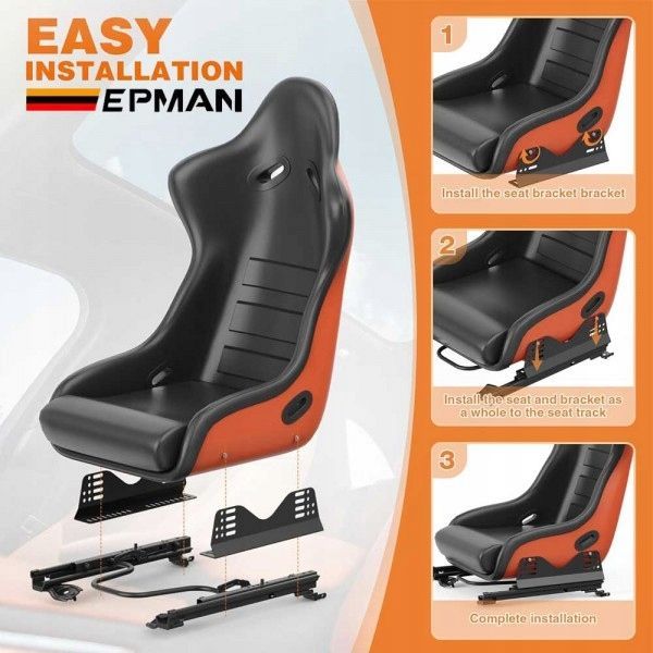 Mocowanie Boczne Fotel Kubełkowy Stalowe Szyny Uniwersalne Epman