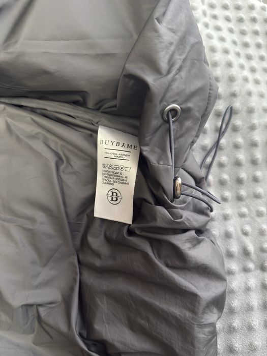 Зимова куртка-пуховик сіра | Дуже тепла