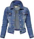 PLUS SIZE Kurtka Damska Jeans Katana Jeansowa Wiosna Lato #139 L-4XL