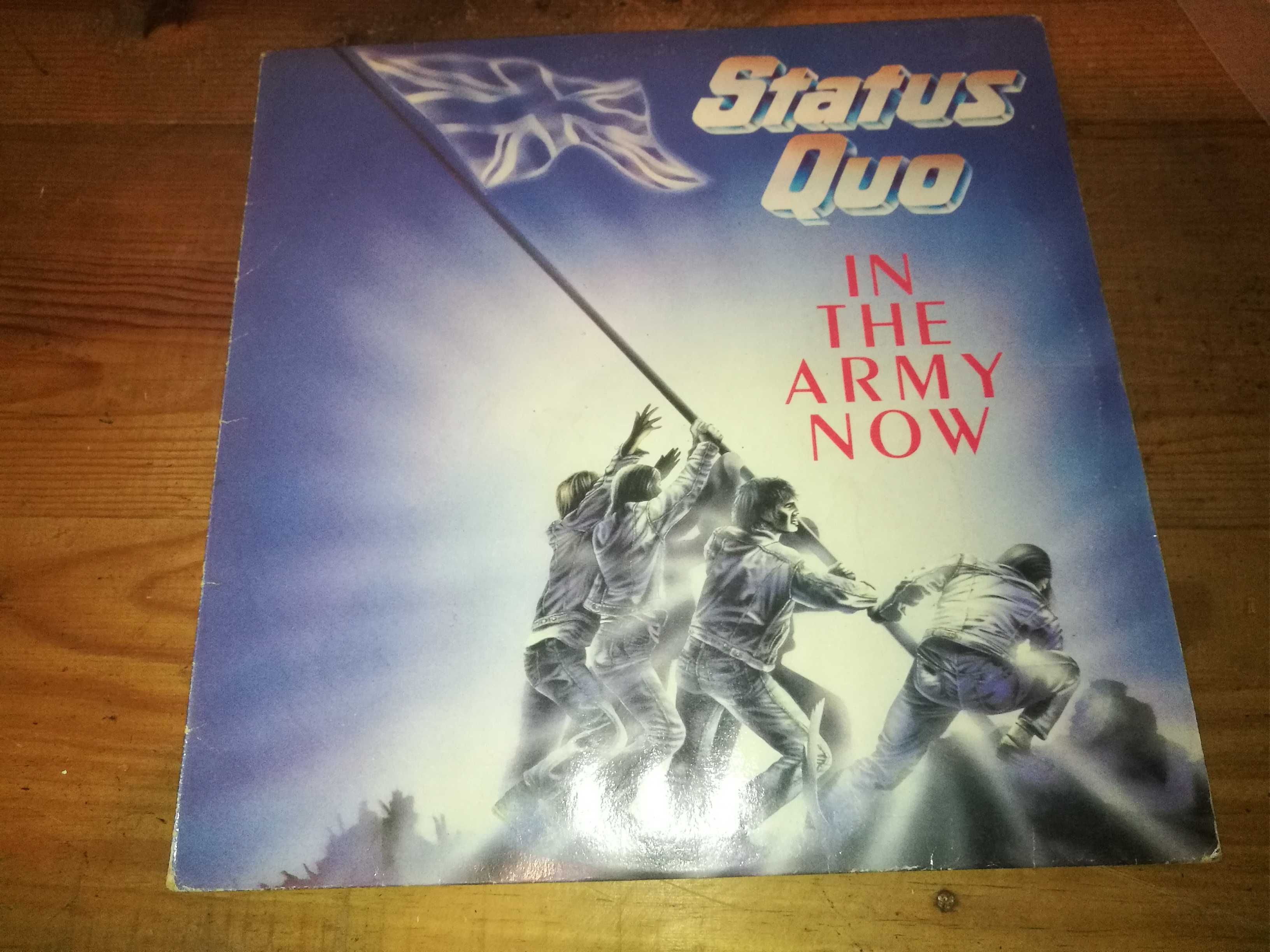 STATUS QUO - In The Army  Now (Ed Portuguesa - 1986) LP