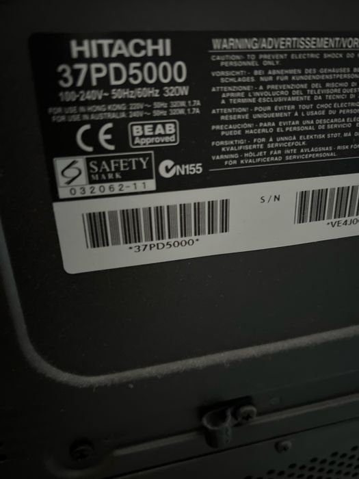 Televisao plasma HITACHI