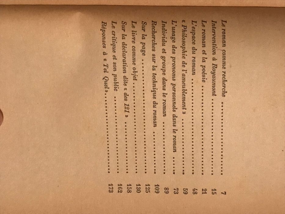 Essais sur le roman de Michel Butor
