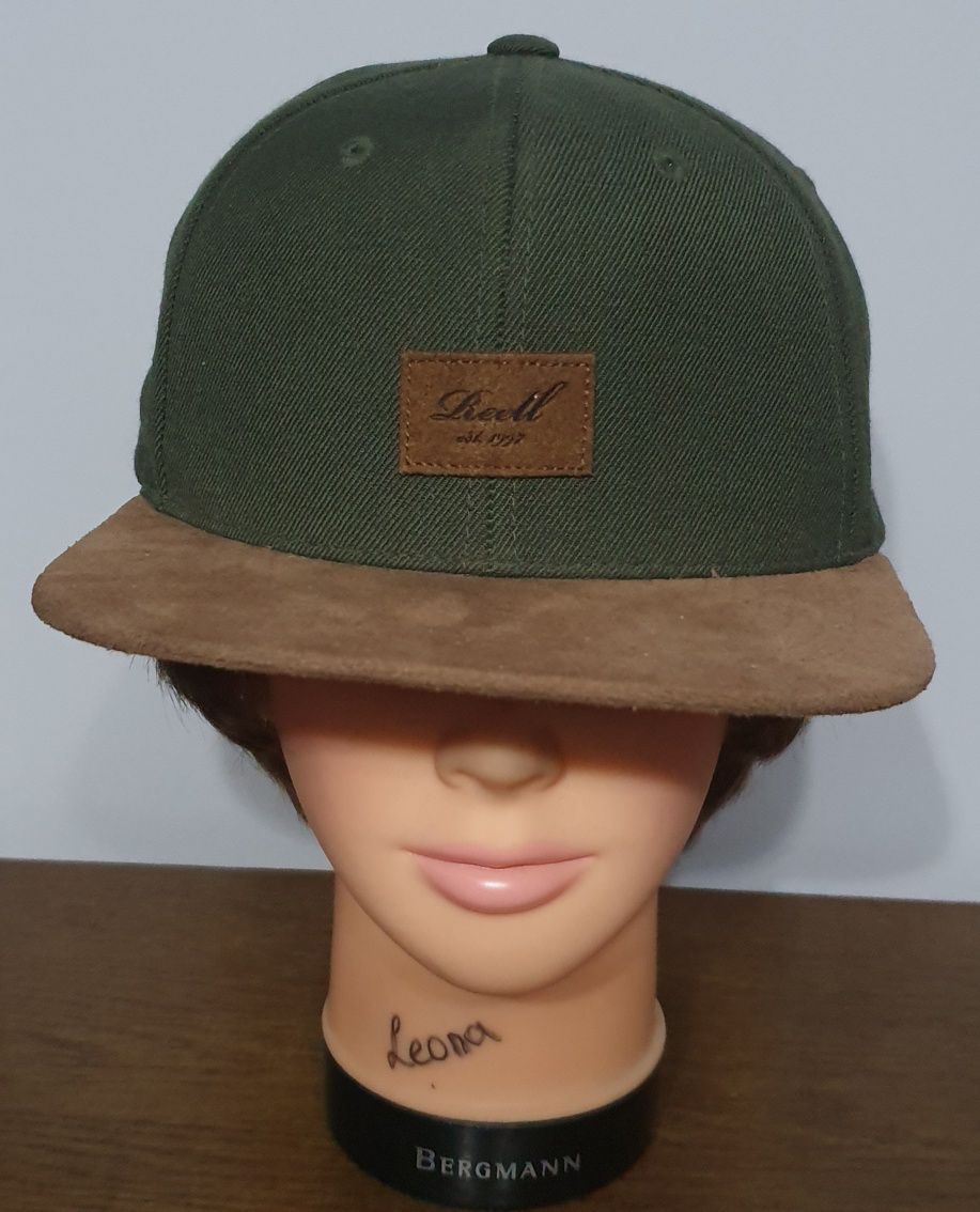 REELL suede cap snapback one size zamsz wełna stan idealny