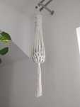 Piękny boho lampion latarnia DIY rękodzieło handmade makrama macrame