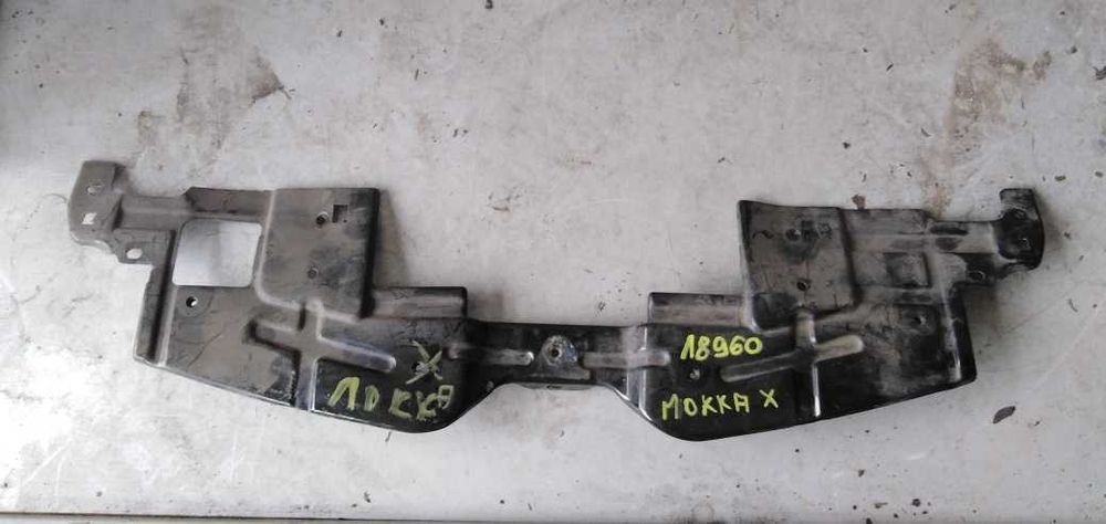 Opel Mokka X Wspornik Płyta Przedniego Zderzaka