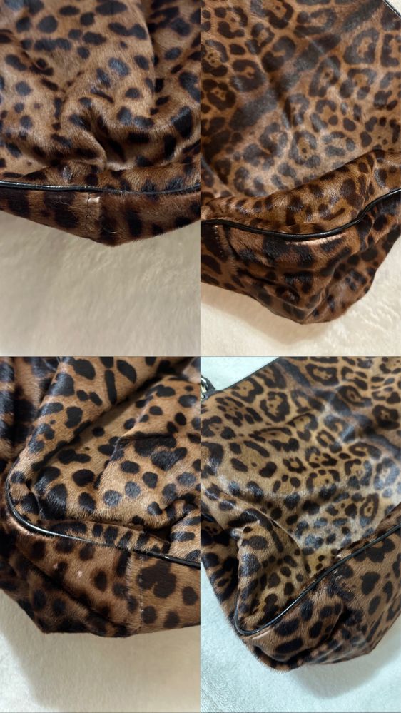 Сумка Fendi mia leopard print 2010 леопард