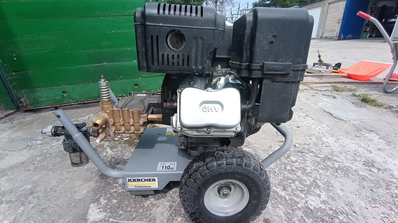 Biznes Karcher 9/25 spalinowy 300 bar plus cały osprzęt