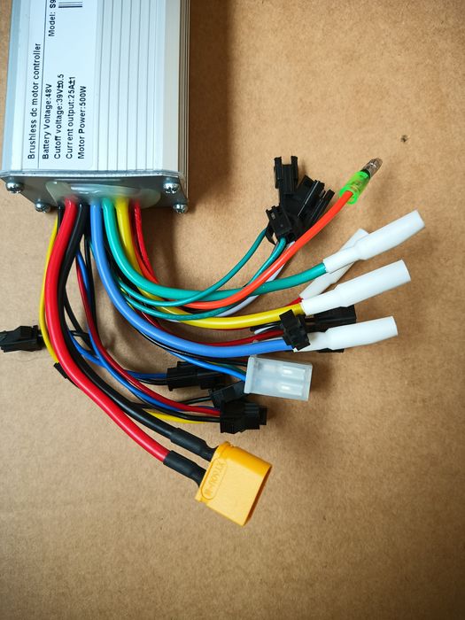 Sterownik 48V 25A 500W, hulajnoga elektryczna, rower elektryczny