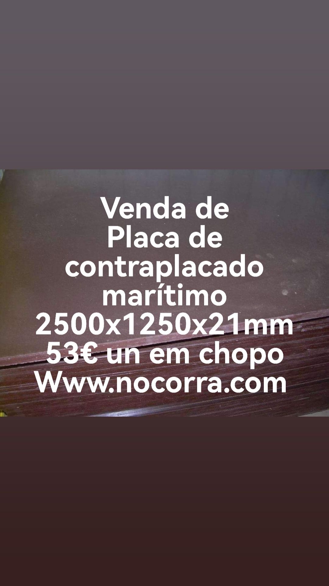 Placas de contraplacado marítimo