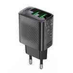 Ładowarka Acefast A86 sieciowa 2x USB-A 12W - czarna