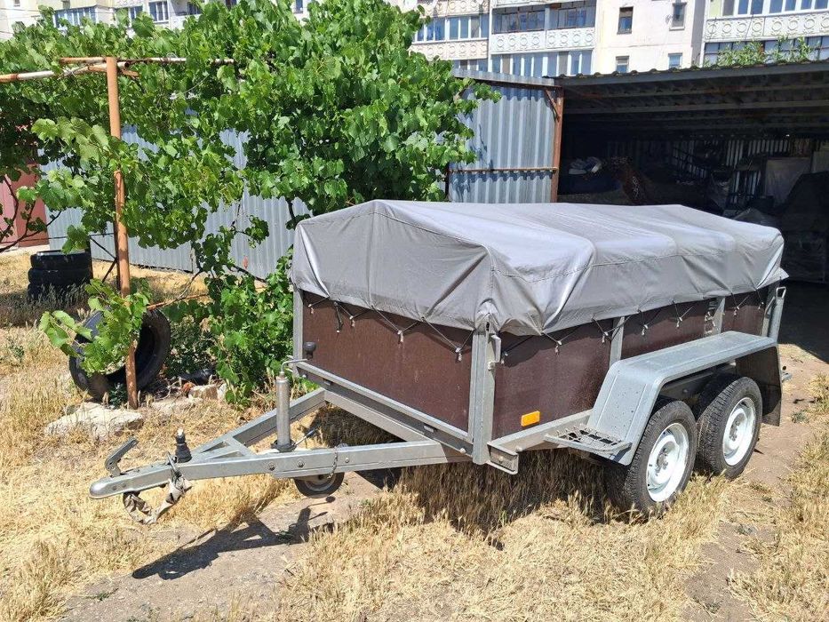 Причеп двухосний