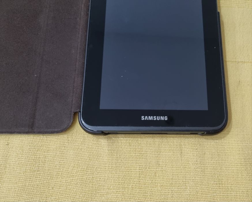 Tablet Samsung da para por  cartão telefone só não consigo criar conta