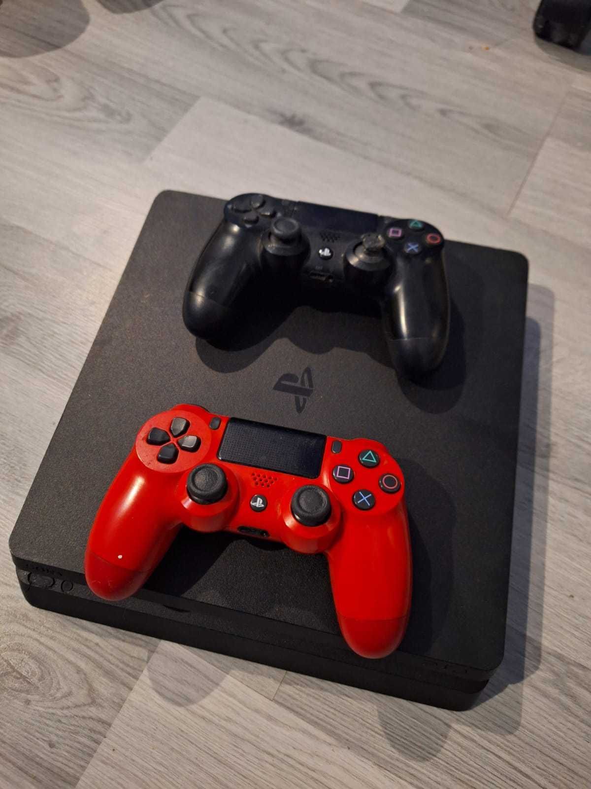 Konsola Playstation 4 PS4 Slim 500GB 2 pady Zestaw Konsola + 2 pady