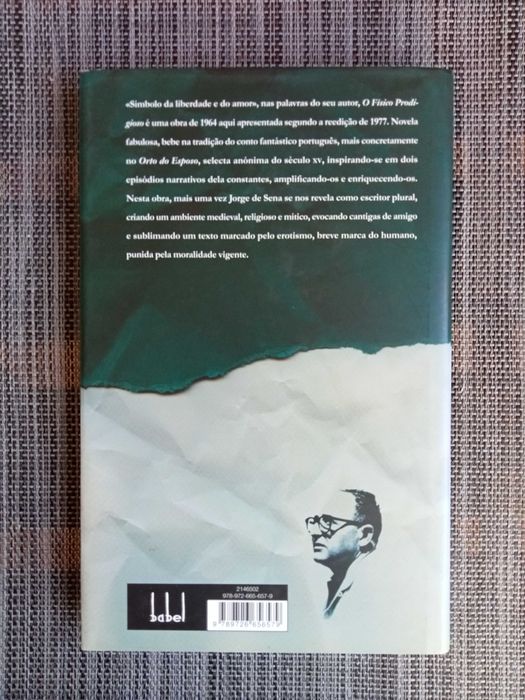 O Físico Prodigioso - Jorge de Sena (portes grátis)