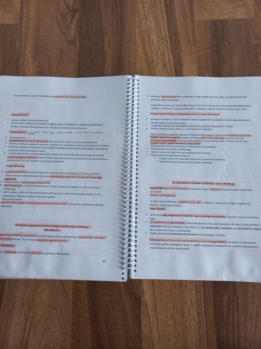 Historia prawa polskiego, skrypt Krwią i potem plus NOTATKI UMCS