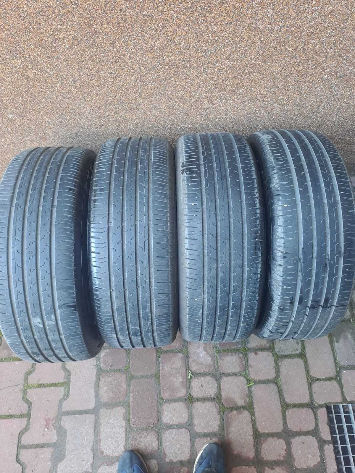 Kia alufelgi z oponami 235/55r18 continental jak nowe Kraków