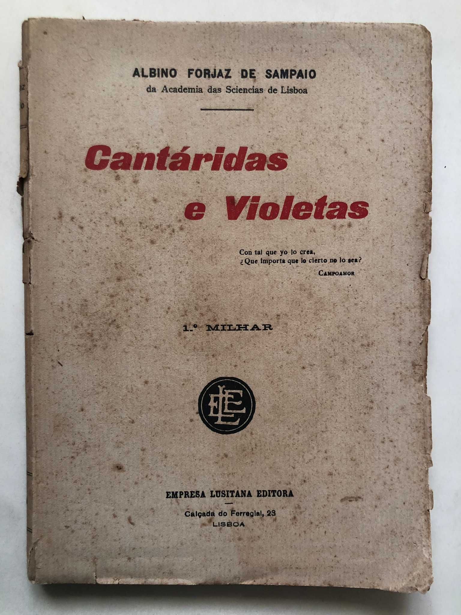 Cantáridas e Violetas - Albino Forjaz de Sampaio