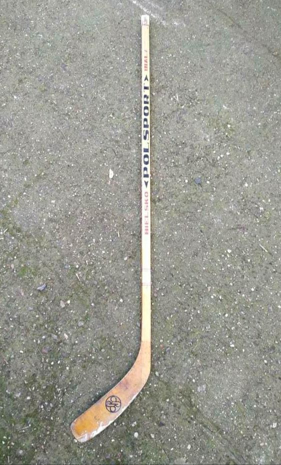 Kij hokejowy POLSPORT TAFLA 2000 W do hokeja zabytkowy PRL kolekcjoner
