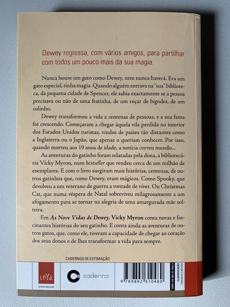 As Nove Vidas de Dewey, de Vicky Miron