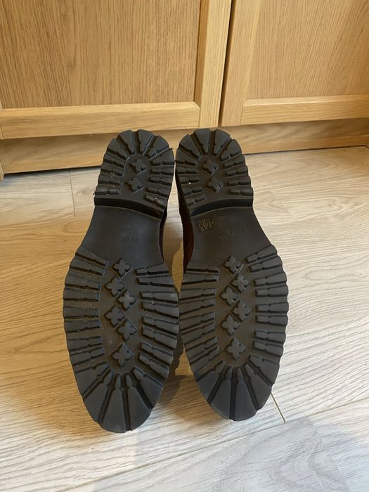 Brązowe ocieplane sztyblety RYŁKO