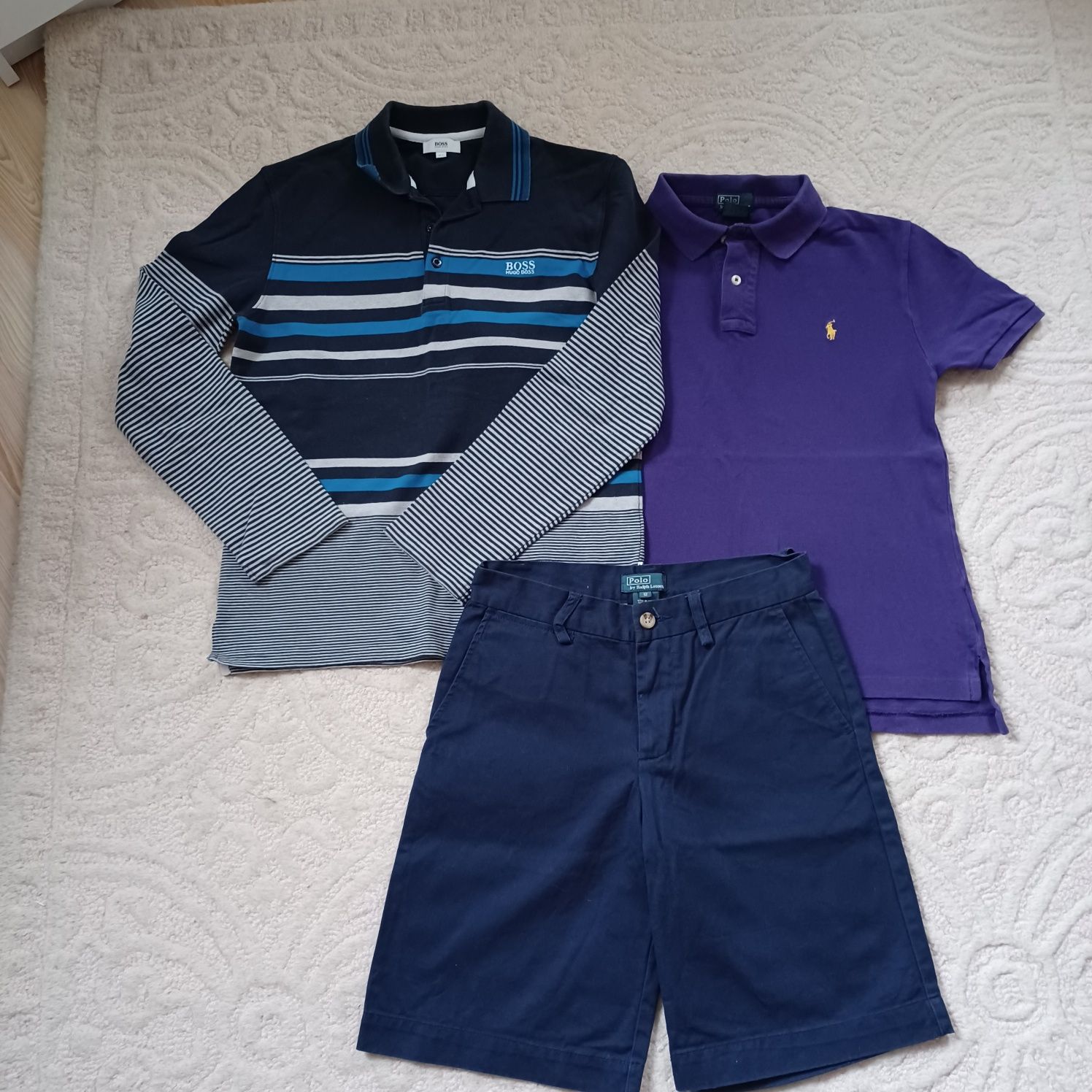 Zestaw ubrań Hugo Boss Polo Ralph Lauren dla chłopca 12 lat