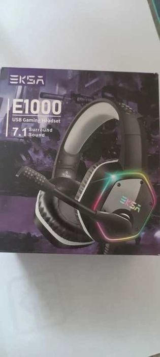 EKSA E1000 słuchawki USB czarny