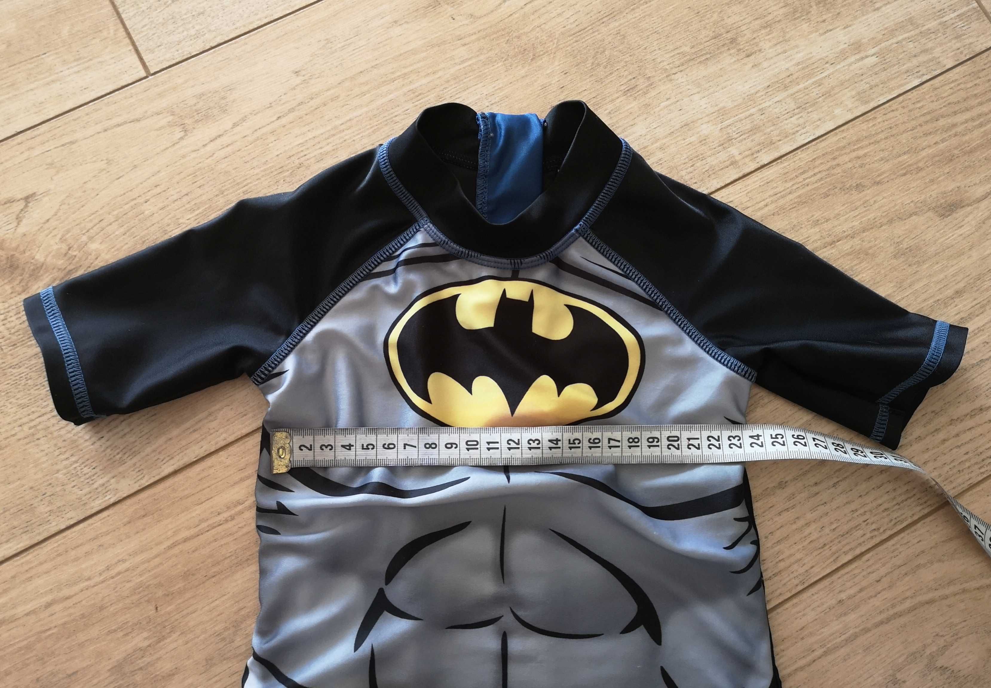 Nowy dres 98 Batman koszulka do pływania Marvel kąpielówki bluzka H&M