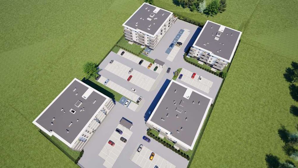 MILLENIUM PARK | nowe mieszkania | 51m2 |3 pokoje | balkon 8,5 m²
