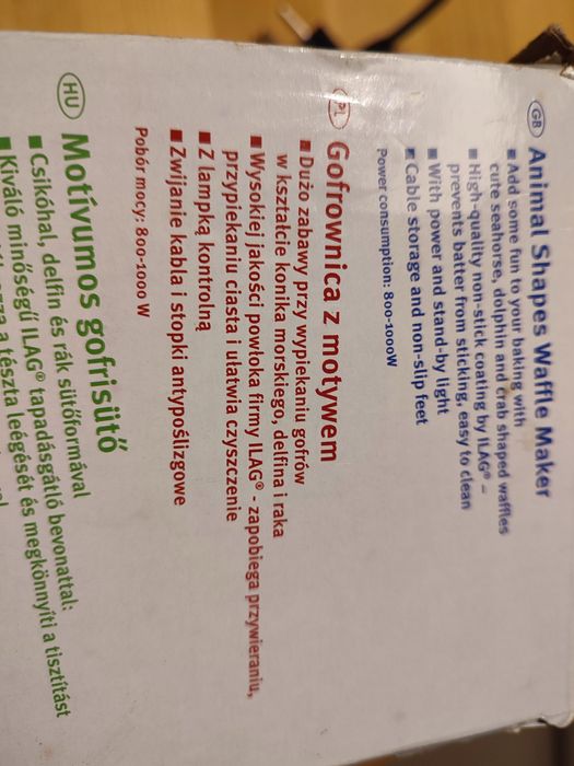 Gofrownice Zwierzęta Silvercrest jak nowa. Używana