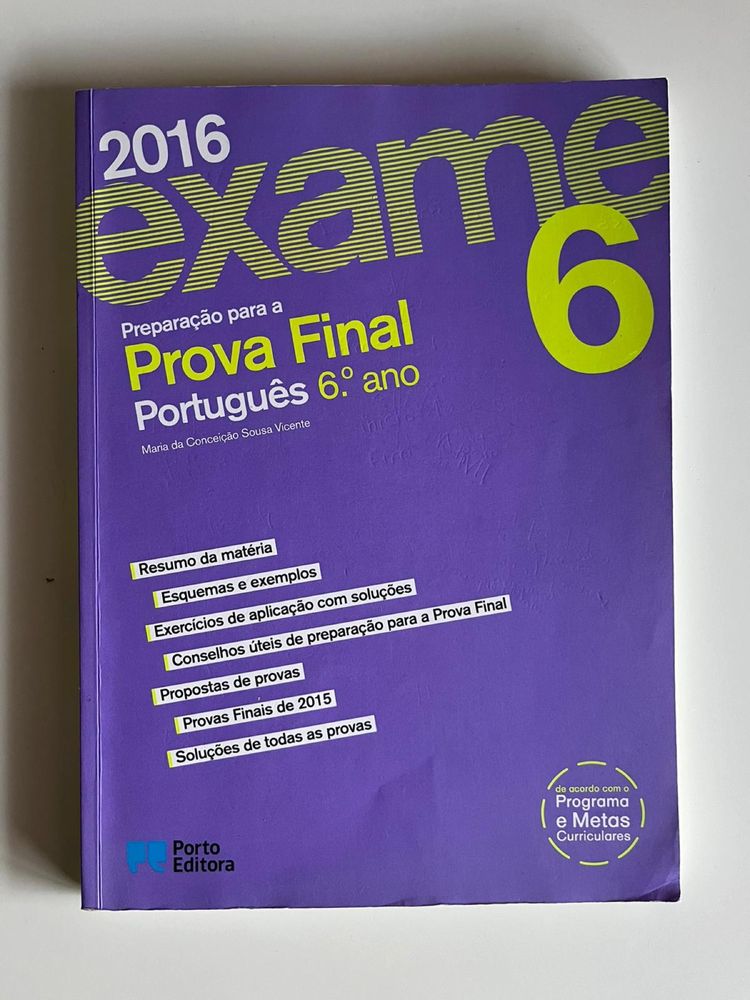 Manuais e cadernos de Gegrafia, Ciências e Português (6 e 7 anos)