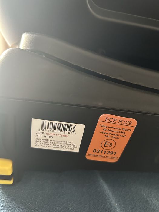 Cadeira Auto ASalvo Care Fix 360 em bom estado