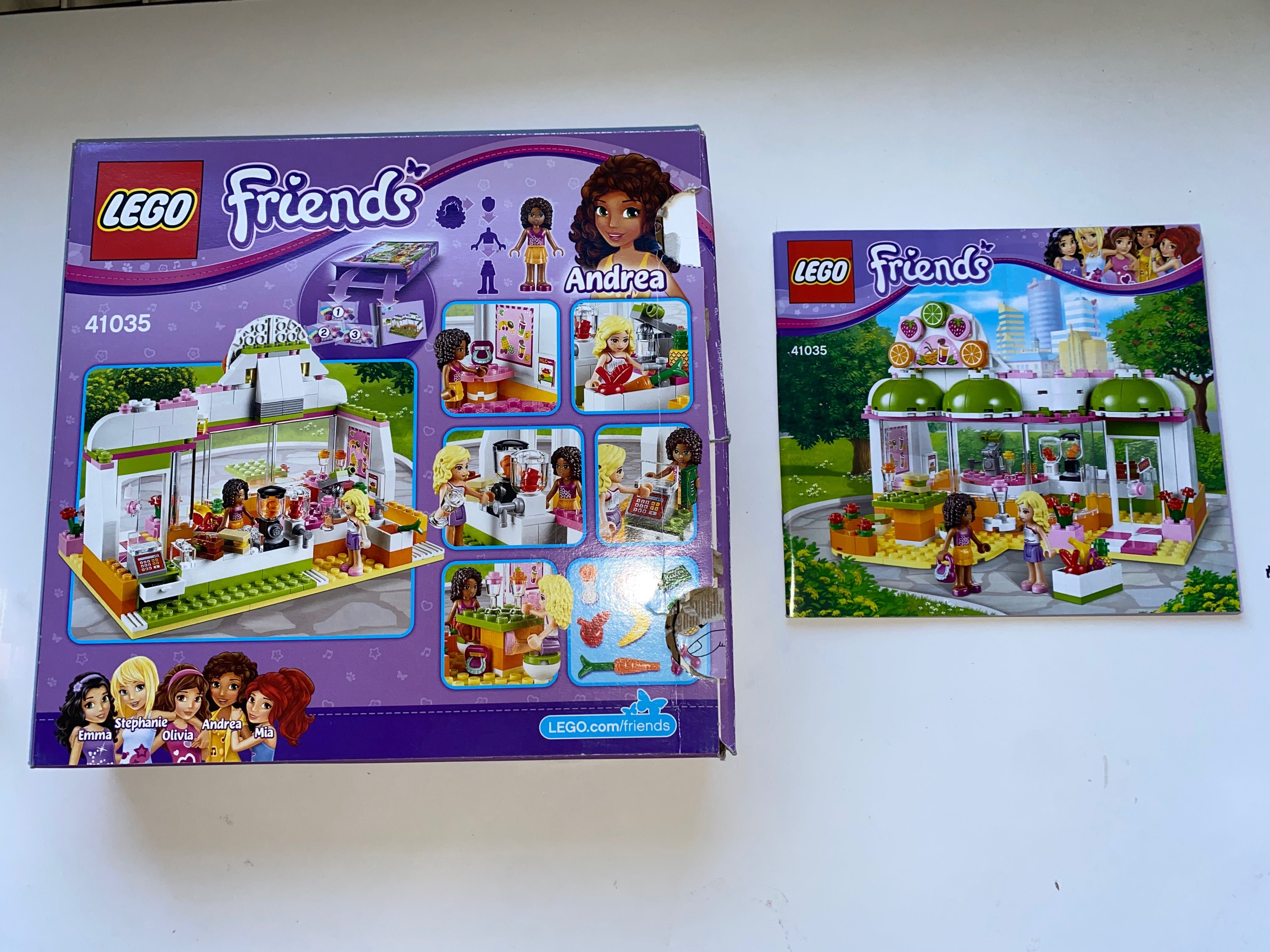 LEGO Friends Bar z sokami w Heartlake 41035