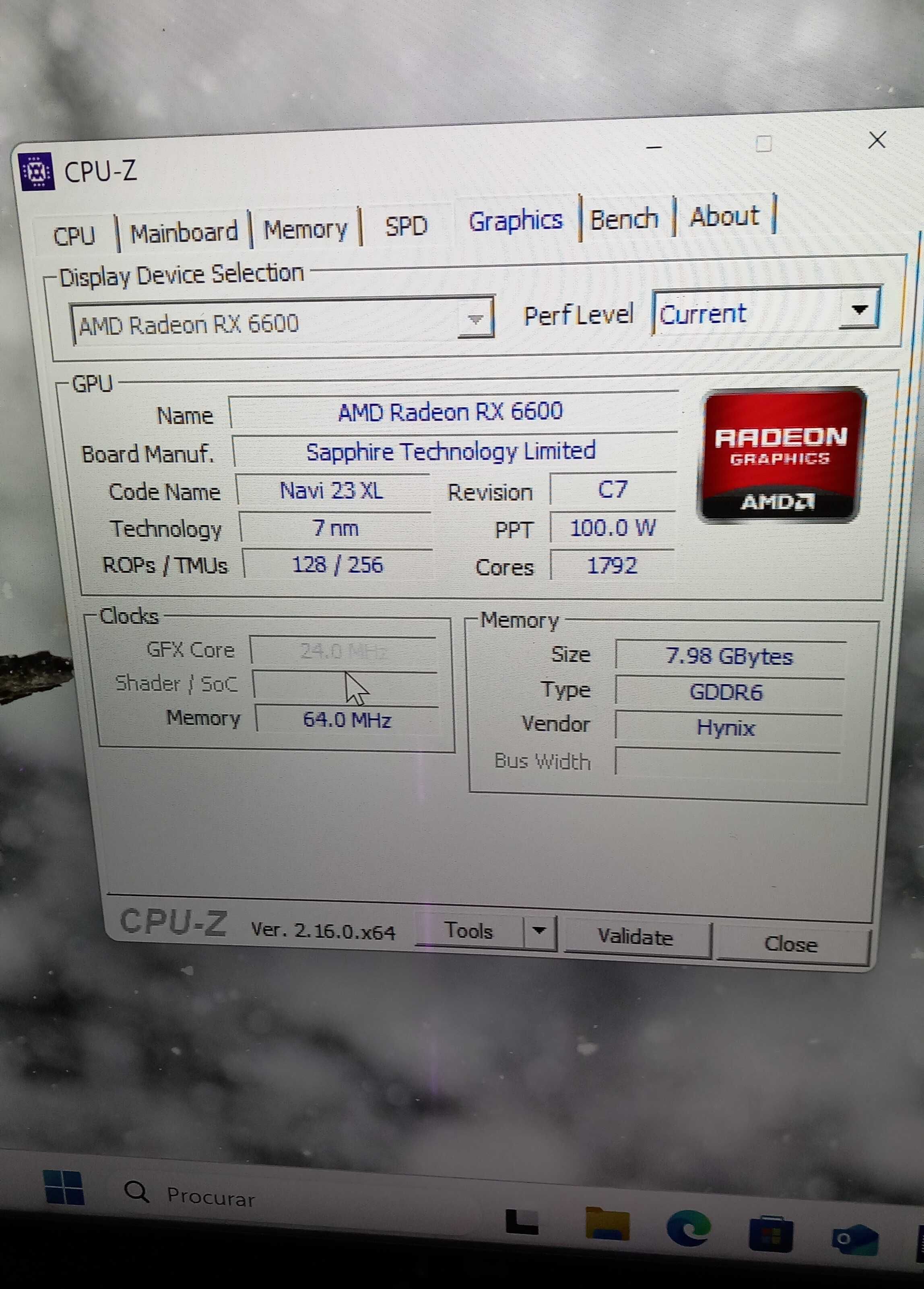 Computador Gaming com Wi-fi - Ryzen5 - RX 6600 - 16GB - HDD 1000GB