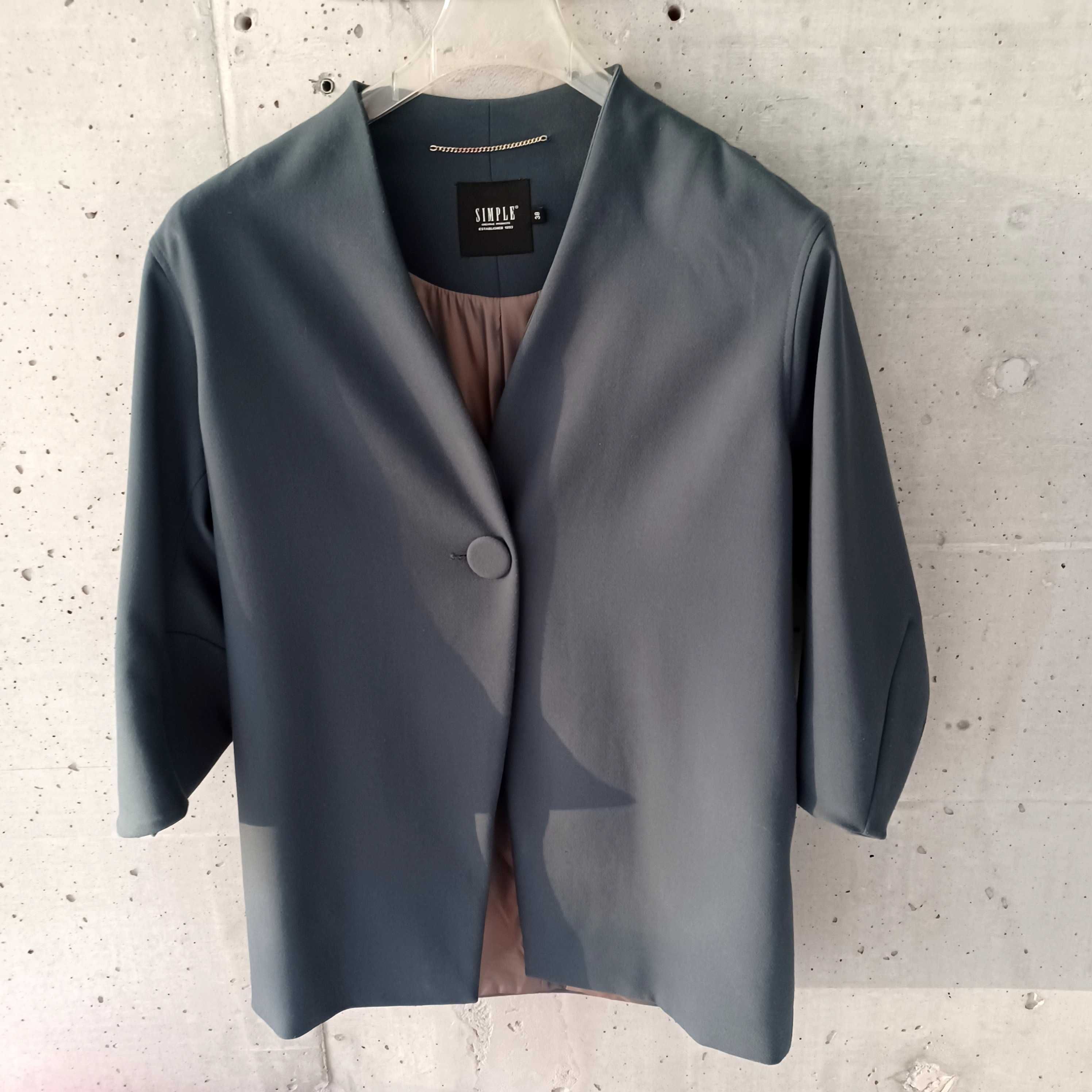 Marynarka żakiet firmy Simple 38 OVERSIZE