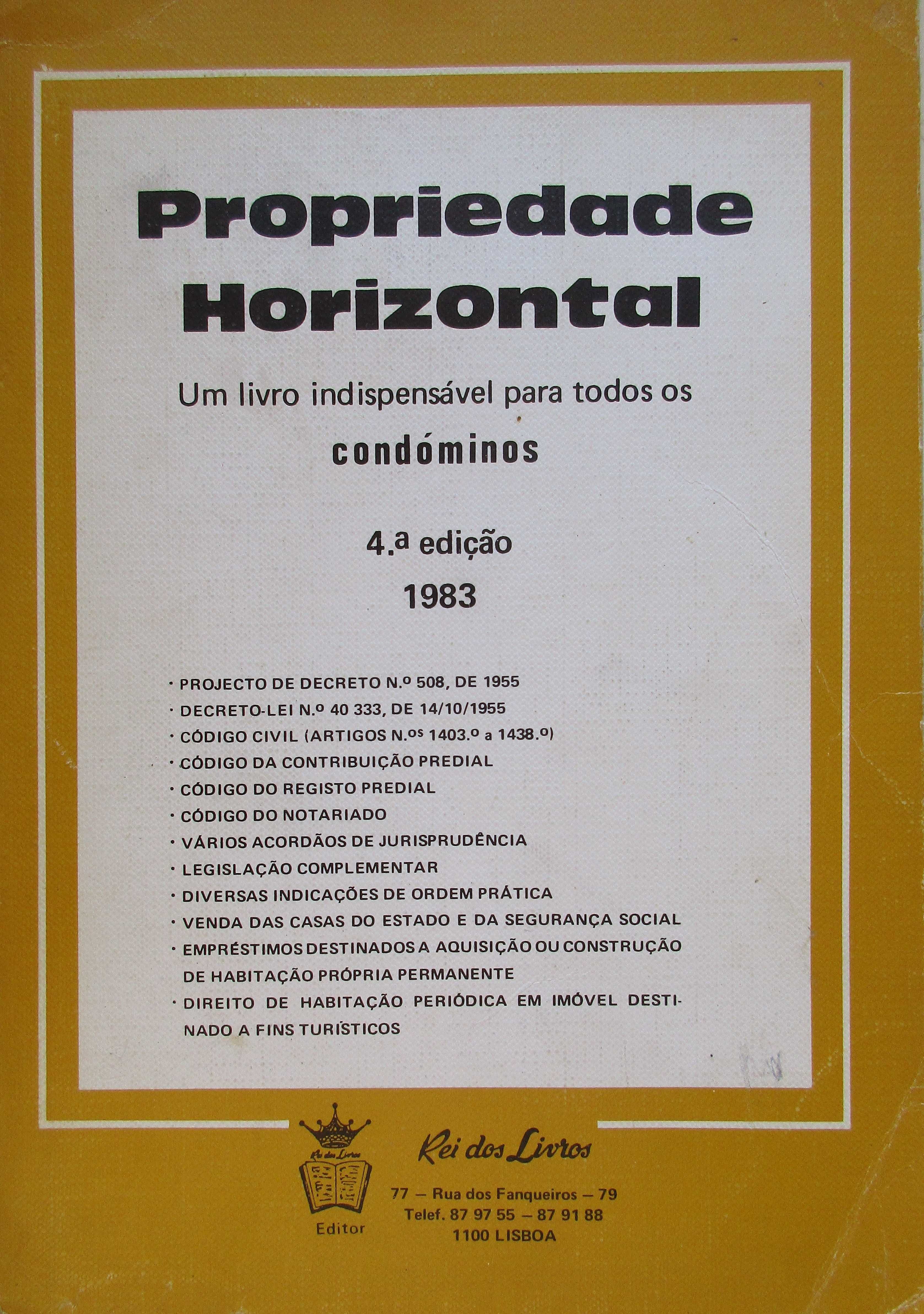 Propriedade Horizontal - - - - - Livro