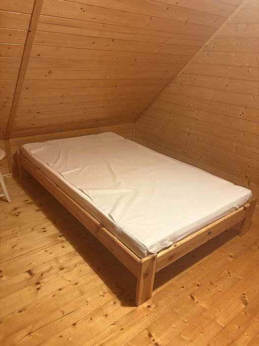 Łożko sosnowe 120x200 Magnat Meble. Cena za łozko bez matetaca