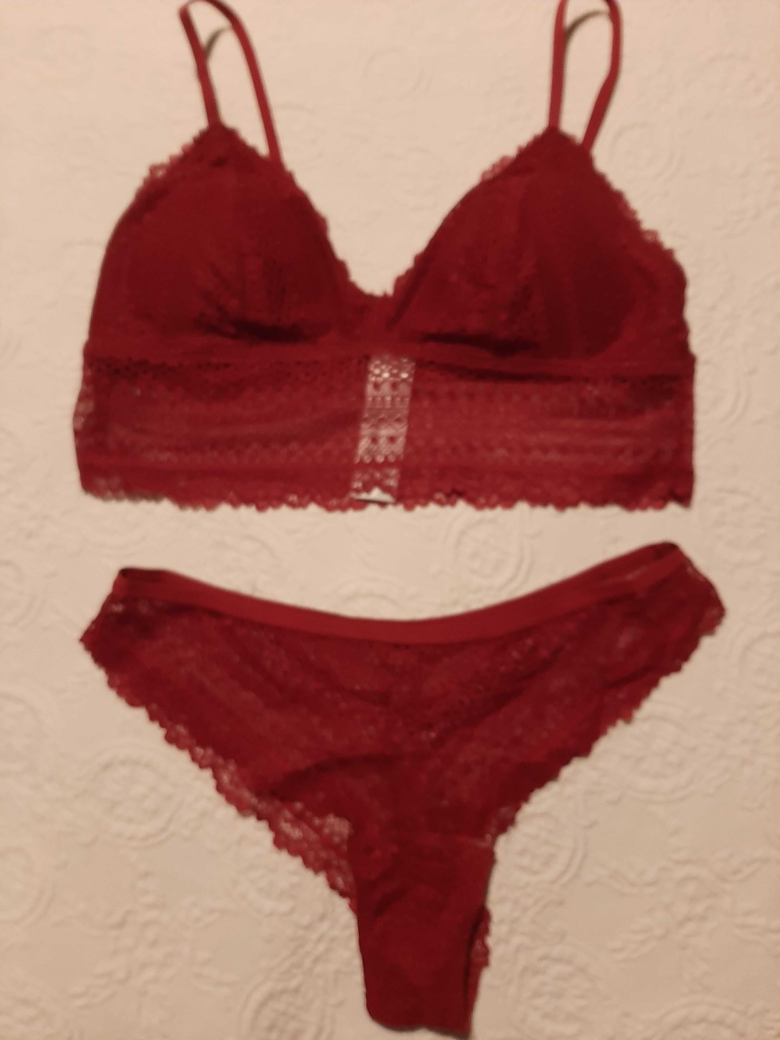 Lingerie vermelha oysho