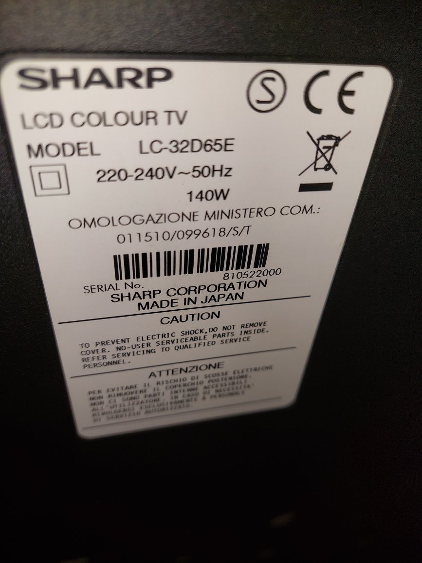 Tv thomson oraz sharp dwa w cenie jednego