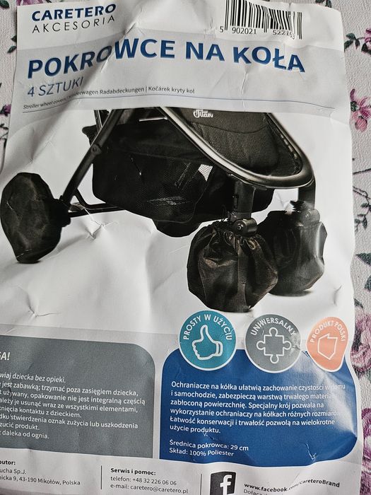 Pokrowce na kola z wózka