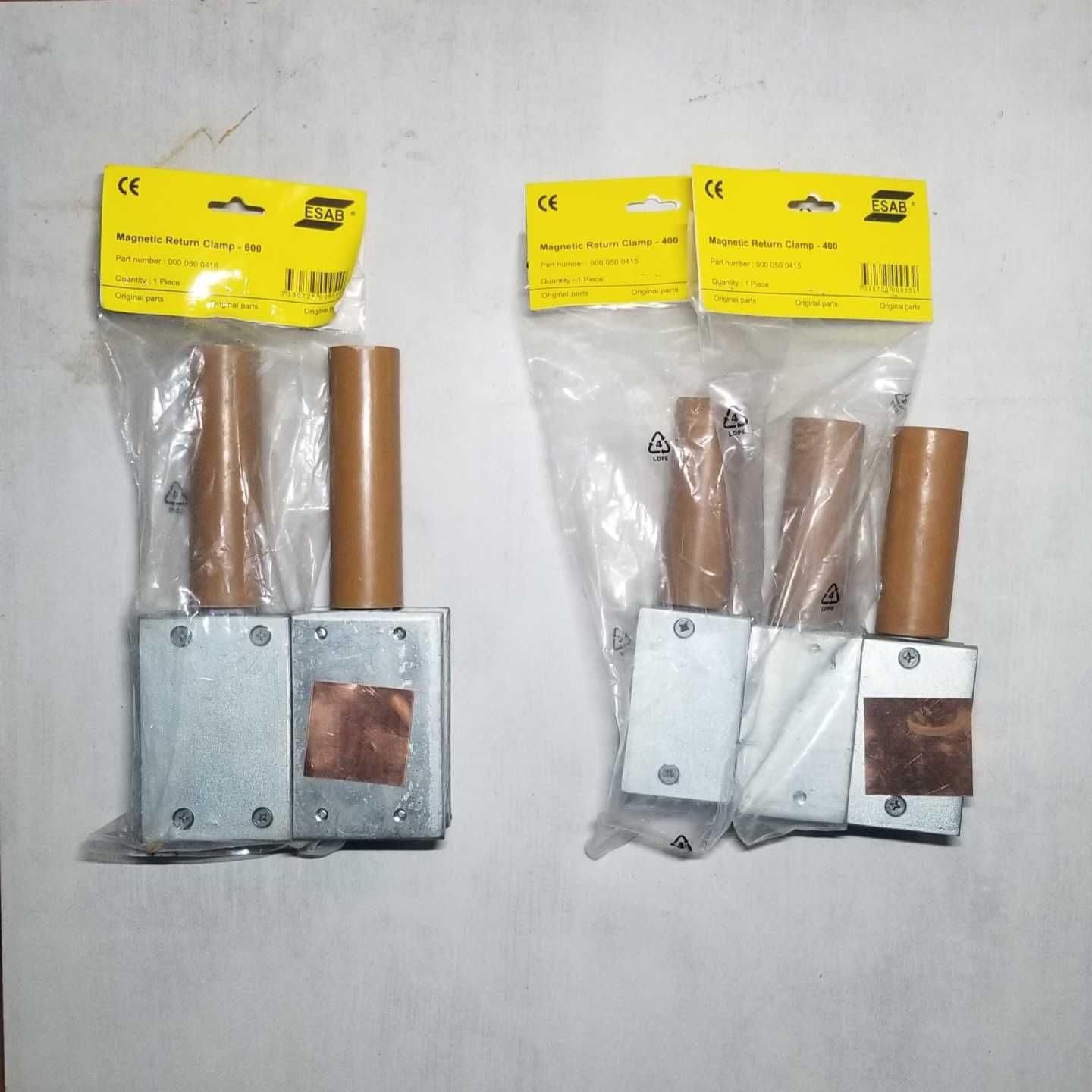 Електродотримач Esab Handy, Confort. Клема заземлення Esab Eco 250 400