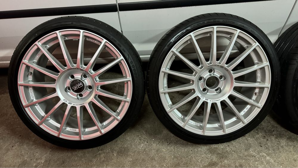 Felgi OZ Racing Superturismo 20” 5x108 + Opony Goodyear Eagle 255/35