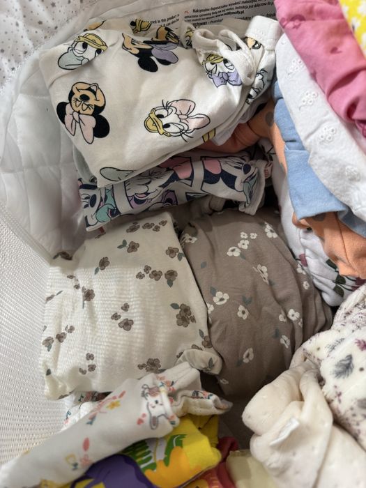 Paczka ciuszków zestaw wyprawka dla noworodka niemowlaka