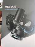 Microfone de camara seinnheiser MKE 200 novo