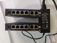 Switch IPOX 4 portowy PX-SW4-P60-U2