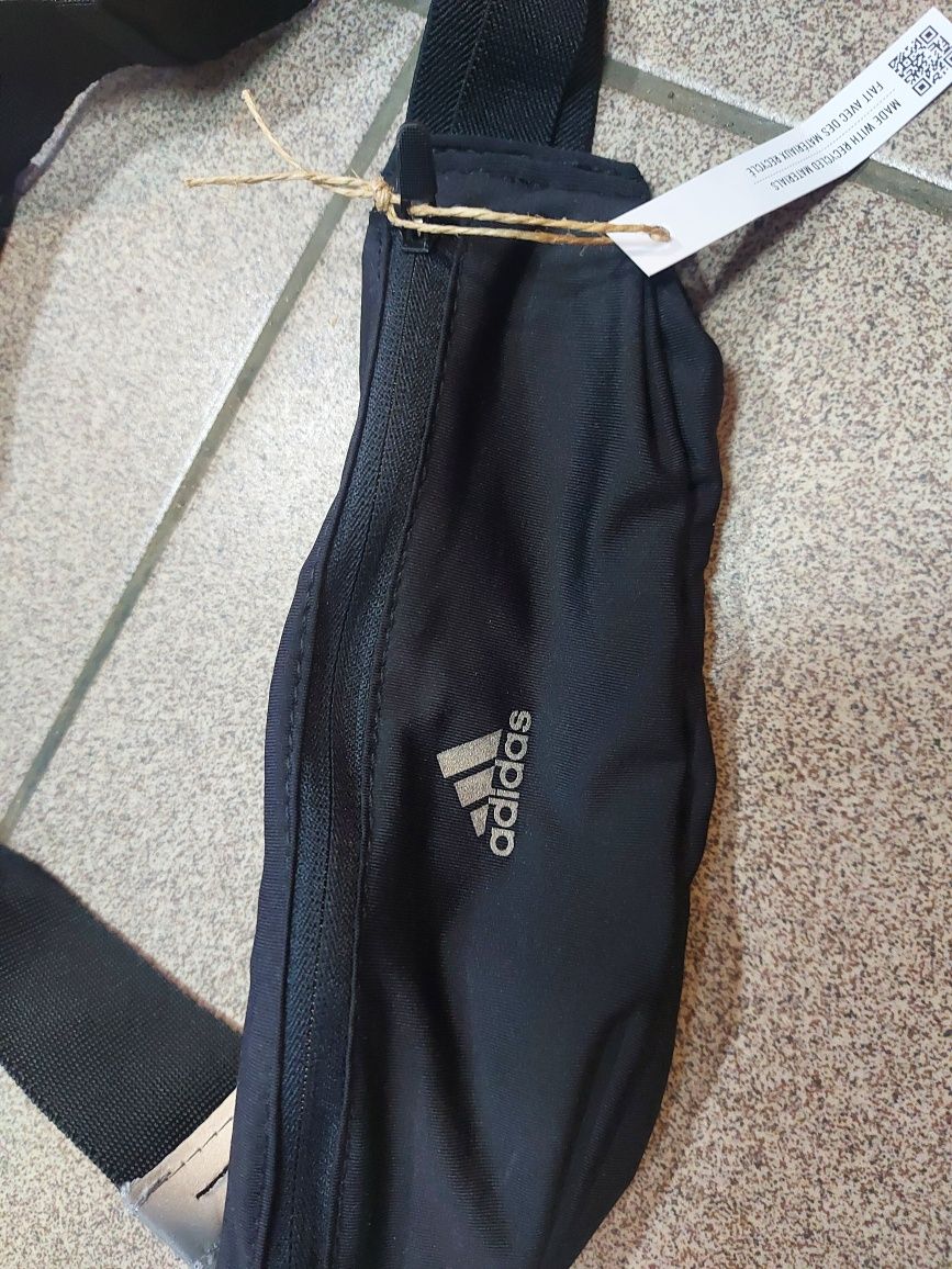 Сумка поясна  Adidas Run Belt чорна HA0827