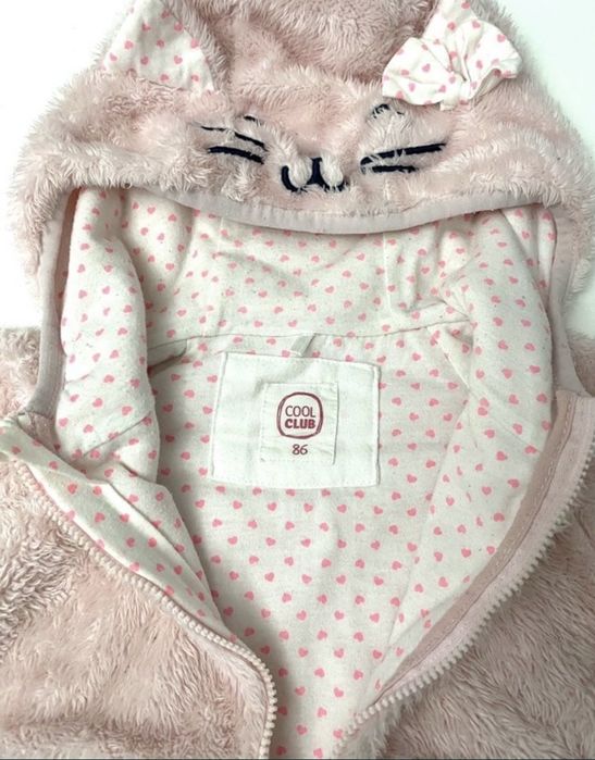 Śliczne futerko cool club smyk r. 86