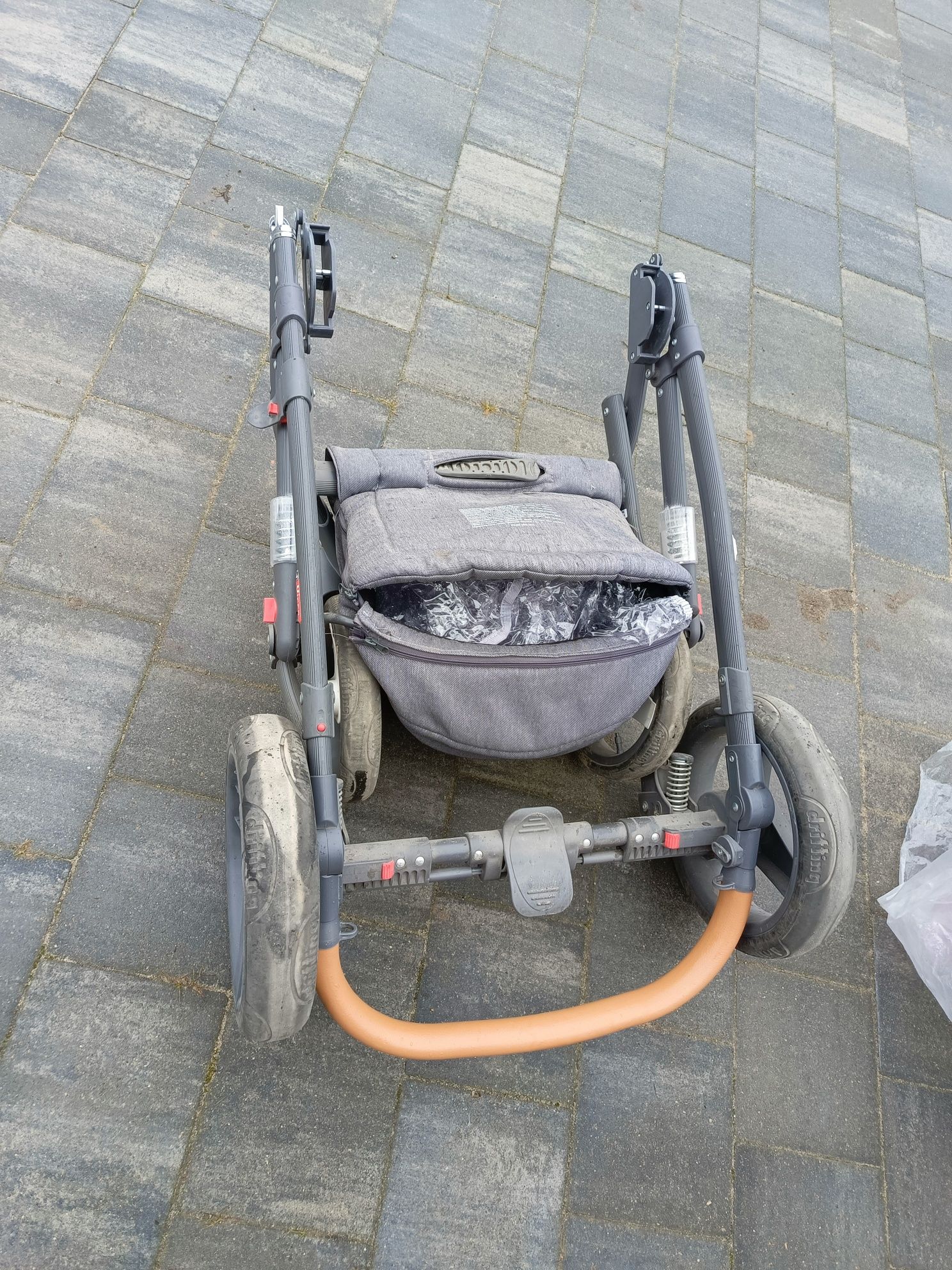 Wózek dziecięcy 2w1 akcesoria Adamex