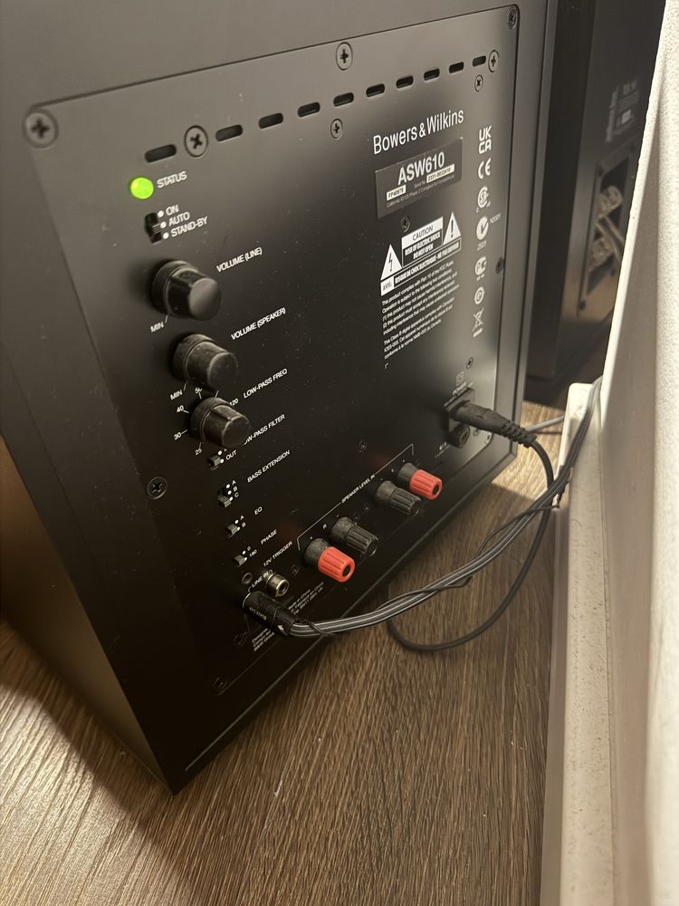 Subwoofer Bowers and wilkins asw 610