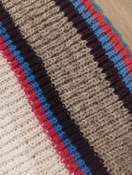 Koc -pled rękodzieło