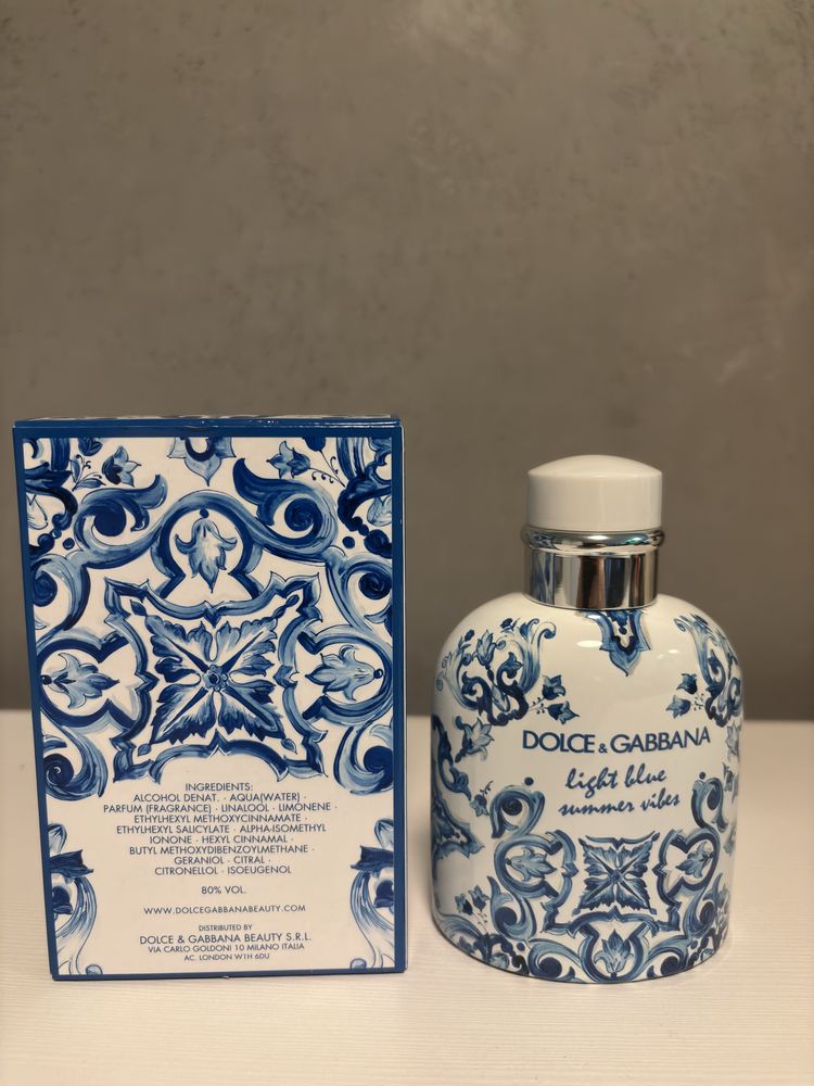 Perfum Męski Dolce&Gabbana Light Blue Summer Vibes